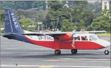  ?? Picture: Thomas Cubero ?? READY FOR TAKE OFF Britten-Norman’s Islander.