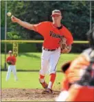  ??  ?? Perkiomen Valley’s Brock Helverson, left, and Pope John Paul II’s Logan Mabry return to their respective teams after earning All-Area first team pitching honors in 2017.