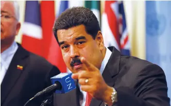  ?? DR ?? Presidente da Venezuela mostra-se disponível para conversar com a Administra­ção Trump