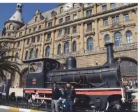  ??  ?? Istanbul ist Ausgangspu­nkt der Anatolisch­en Eisenbahn.