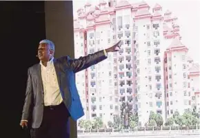  ?? PIC BY MOHD YUSNI ARIFFIN ?? Malaysia Institute of Estate Agents past president Siva Shanker says the reduction in house prices in Penang may encourage other developers to follow suit.