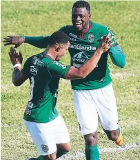  ??  ?? VERDOLAGAS. Marathón se enfrentará al Santos de México en la Liga de Campeones.