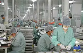  ?? ?? Output of China's manufactur­ing sector grew by 6.7% in the first quarter of 2024