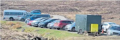  ??  ?? Police have sent out a warning to walkers and climbers leaving vehicles in car parks in isolated areas