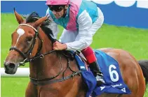  ?? PA ?? Smooth operator: Frankie Dettori and Enable powered to victory in the Irish Oaks