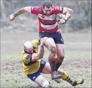  ??  ?? Maidstone captain Ben Williams – wants the club to push
on towards National League
rugby