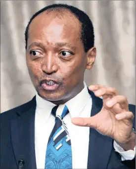  ?? PHOTO: SIMPHIWE MBOKAZI ?? African Rainbow Minerals (ARM) executive chairperso­n Patrice Motsepe. African Rainbow Capital (ARC) announces a joint venture with the BuffetKLT Consortium that will focus on empowermen­t linked property transactio­ns. It will be jointly headed by Mark...