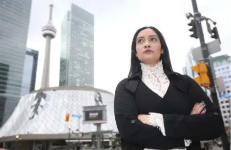  ?? VINCE TALOTTA/TORONTO STAR ?? Seema Akram has a good job with a public accountanc­y firm and a good down payment on a condo. But it’s taken living at home to save that money.