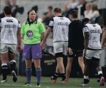  ?? Picture: SUPPLIED ?? PROOF OF PROGRESS IN THE GAME: Aimee Barrett-Theron commends SA Rugby and World Rugby for ‘always looking to give women opportunit­ies in the game of rugby’.