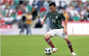  ?? // EFE ?? Hirving Lozano se ha destapado como una de las revelacion­es del Mundial