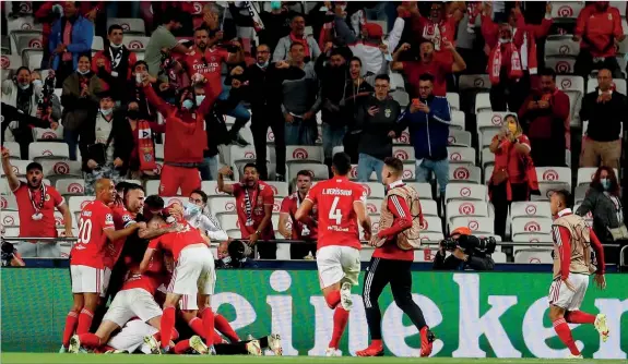  ?? ?? Estádio da Luz, por ser o maior em Portugal, permite uma receita acrescida ao Benfica face aos dois rivais na luta pelo título