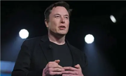  ??  ?? Elon Musk called the caver Vernon Unsworth a ‘pedo guy’ to his 22 million Twitter followers. Photograph: Jae C Hong/Associated Press