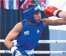  ?? FEDERACIÓN ESPAÑOLA DE BOXEO FACEBOOK ACCOUNT ?? NESTHY PETECIO (left) and Aira Villegas (right) would need to book a ticket to this July’s Paris Olympics after both valiant Filipinas fought the fight of their lives in turning back their respective foes.