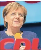  ?? FOTO: DPA ?? Angela Merkel wird die Leitung der Partei CDU abgegeben.