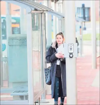  ?? Hearst Connecticu­t Media file photo ?? Volunteers with Fairfield County’s annual youth homeless count hit the streets in January 2018.