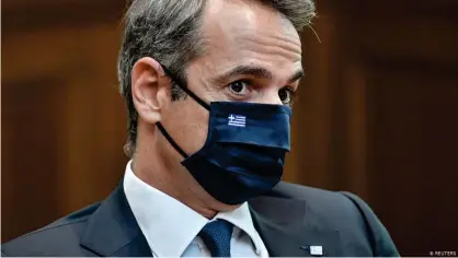  ??  ?? Primer ministro griego Kyriakos Mitsotakis