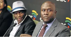  ?? / ALON SKUY ?? The SABC wants to withhold the pensions of its former employees, Hlaudi Motsoeneng and James Aguma in a bid to recover irregular benefits they allegedly had.