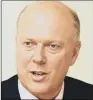  ??  ?? CHRIS GRAYLING: Said he was assessing how best the East Coast Main Line should be run until 2020.