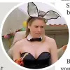  ?? ?? Esme on the costume she created for actress Renée Zellweger in Bridget Jones’ Diary (above)