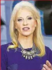  ??  ?? Erfand ein Massaker in Kentucky: Kellyanne Conway