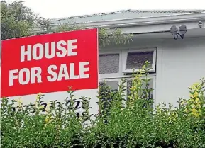  ??  ?? REINZ data shows there were 1135 Auckland houses for sale in January.