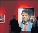  ?? KIRSTY WIGGLESWOR­TH/ASSOCIATED PRESS` ?? A new art exhibition in London depicts Michael Jackson as a savior, a saint, an entertaine­r, an icon and a mystery.