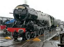  ?? ?? No. 71000 Duke of Gloucester at Tyseley Locomotive Works on December 3. BR CLASS 8 LOCOMOTIVE TRUST