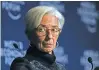  ?? — Bloomberg file picture ?? Christine Lagarde.