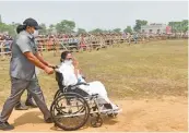  ?? —ASIAN AGE ?? West Bengal CM Mamata Banerjee during an election campaign rally at Galsi in Purba Bardhaman district on Saturday.