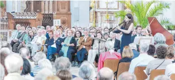  ?? FOTO: PETER SCHLIPF ?? Dorothee Oberländer und Peter Kofler ließen keine Zweifel an ihrer Virtuositä­t aufkommen.