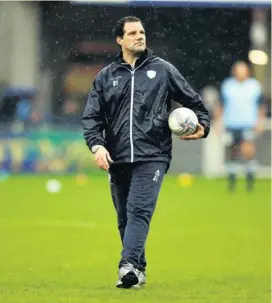  ?? Photo Midi Olympique - Patrick Derewiany ?? Laurent Labit, le coach francilien espère que les siens auront digéré la finale perdue de Champions Cup.