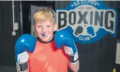  ??  ?? Training hard, from top, Ben Harrison, Alfie Murray and Alex Thomson, who will compete at Motherwell.