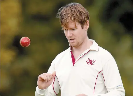  ?? ?? Cloudesley Long picked up four wickets in what proved to be match-winning overs as White Waltham edged out Wraysbury.