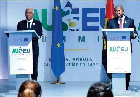 África e Europa assumem caminhar juntos na defesa do multilater­alismo ...