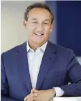  ??  ?? United Airlines CEO Oscar Munoz. United Airlines said that Munoz has been admitted to a hospital. — AP