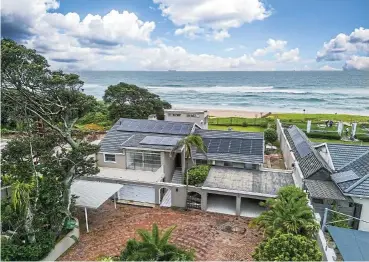  ?? Picture: Supplied ?? An exclusive beachfront residence in Lady Ellen Crescent.