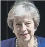  ??  ?? THERESA MAY: The Prime Minister is being urged to abandon her Chequers proposals.