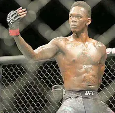  ??  ?? Israel Adesanya