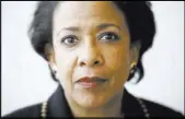  ?? PATRICK SEMANSKY/THE ASSOCIATED PRESS ?? Attorney General Loretta Lynch, shown Thursday during an interview to mark the end of her tenure, strong defended the Justice Department’s aggressive interventi­on in local law enforcemen­t during the Obama administra­tion.