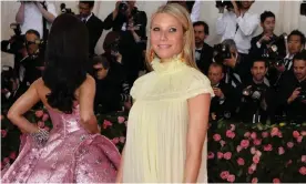  ??  ?? Night night … Gwyneth Paltrow at the 2019 Met Gala. Photograph: Angela Weiss/AFP/Getty Images