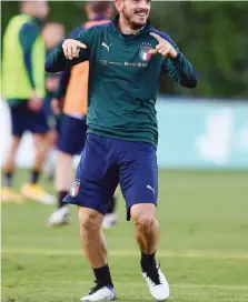  ?? GETTY ?? Alessandro Florenzi, 29 anni, ieri a Coverciano