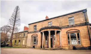  ??  ?? ●●Woodbank Hall is on Save Britain’s Heritage’s ‘buildings at risk register’