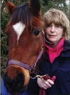  ??  ?? Pennie Davis: Stabbed 13 times as she tended her horses