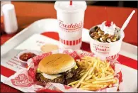  ??  ?? Freddy’s Frozen Custard &amp; Steakburge­rs has opened an outlet on Oak Street in Conway.