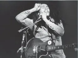  ??  ?? Bob Marley was a legendary reggae star.