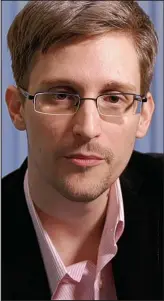  ??  ?? Fugitive: Edward Snowden is now in Russia
