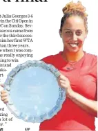  ?? AFP ?? Madison Keys