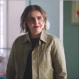  ??  ?? Mae Whitman in a scene from “Good Girls”