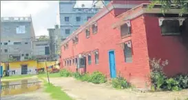  ?? DEEPAK GUPTA/HT ?? ▪ The shelter home in Deoria where the 24 rescued women and girls have been put up.