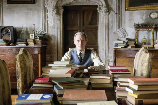  ?? Foto: dpa/capelight pictures ?? Einsiedler und Büchernarr: Mr. Brundish (Bill Nighy)